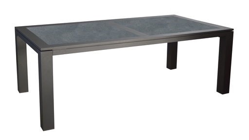 [30-003ZP0] Châssis de table torino graphite - 210cmx110cm 