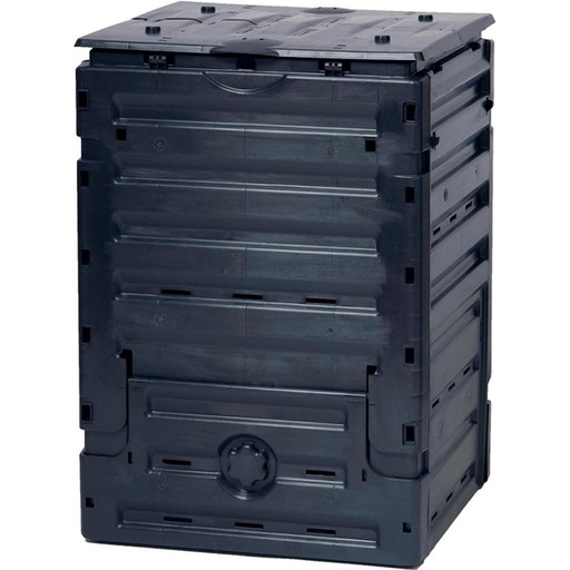 [3V-00424G] Composteur éco-master noir GARANTIA - 450L