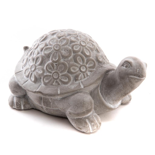 [3P-004EFJ] Objet décoratif tortue en pierre AMADEUS - Petit modèle