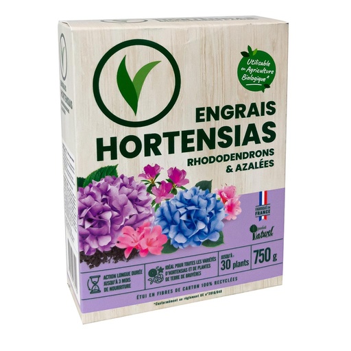 [V-004CTD] Engrais hortensias VILLAVERDE - 750g