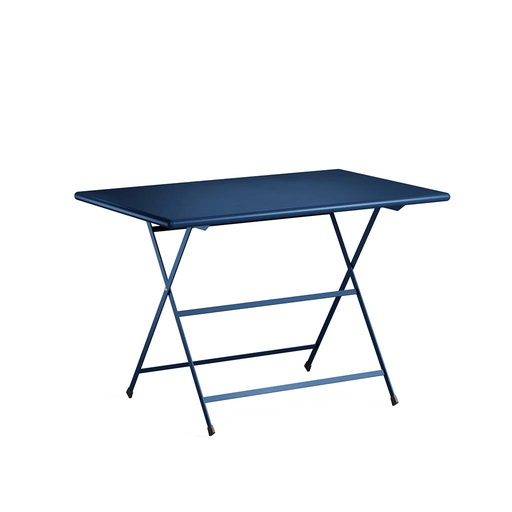 [30-000DGZ] Table piable arc-en-ciel bleu marine EMU - 110cmx70cm