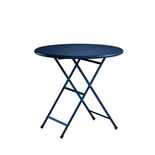 [30-000DH0] Table piable arc-en-ciel bleu marine EMU - ⌀80cm