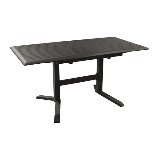 [30-004EQY] Table extensible sotta graphite PROLOISIRS - 110/150cm